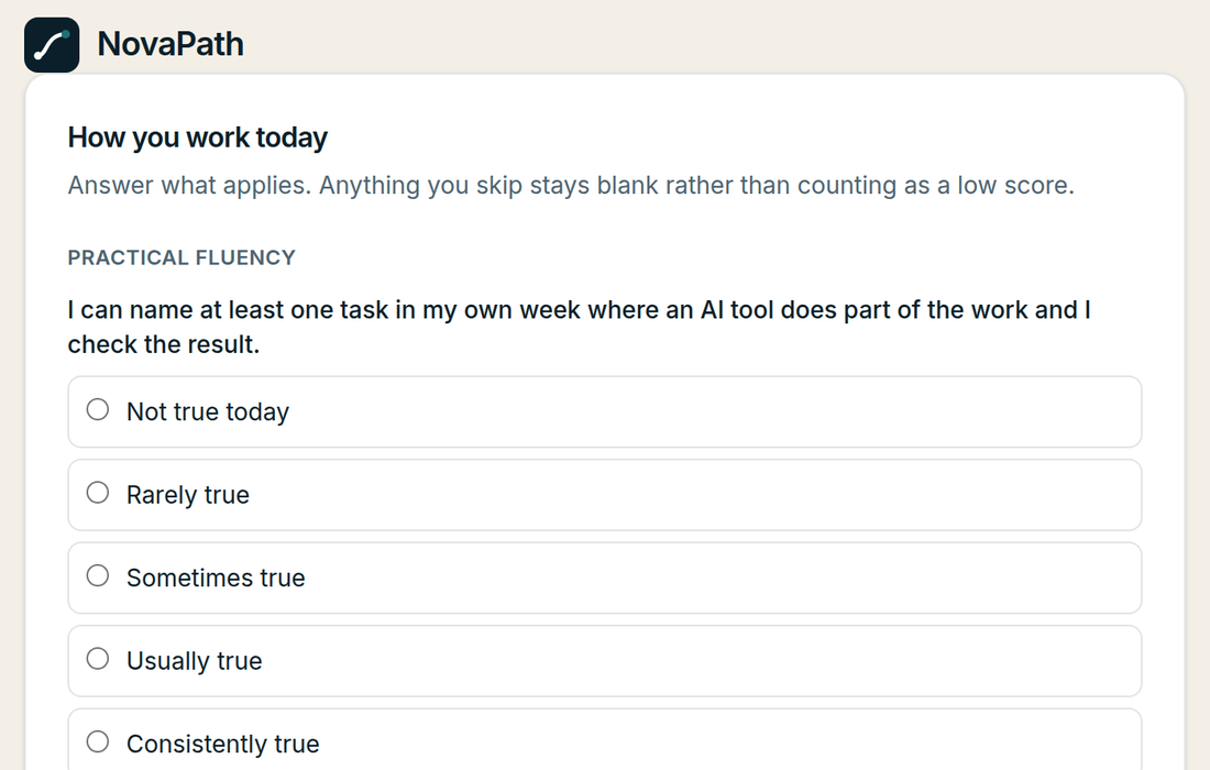 Free AI Check screen